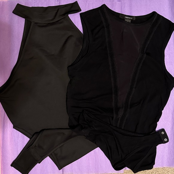 NWOT • 2 black bodysuit for one price - Picture 2 of 9